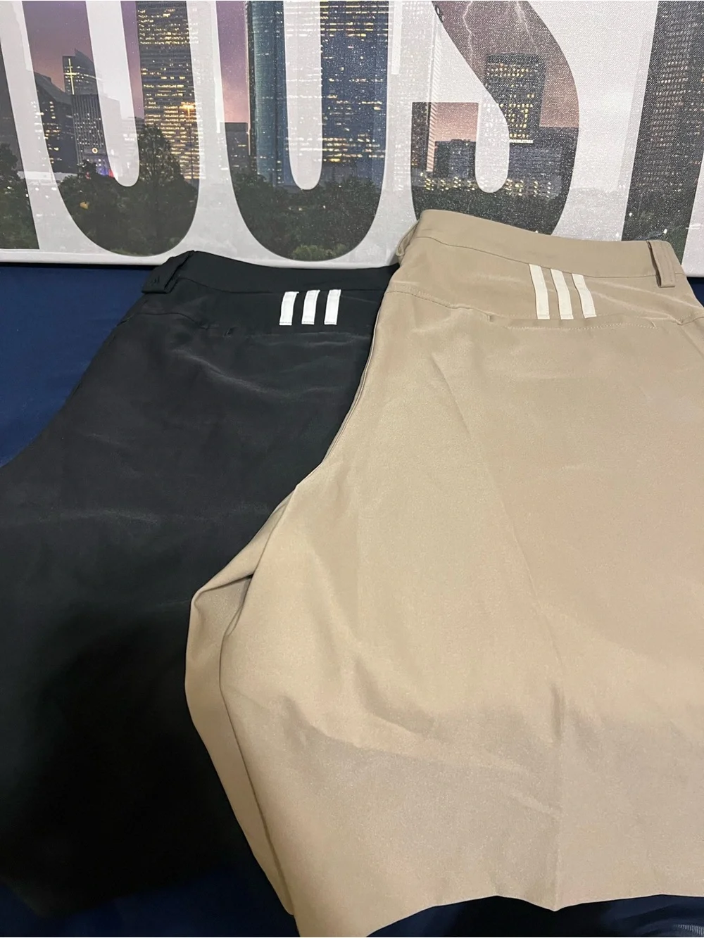 2 Adidas Climalite performance golf pants